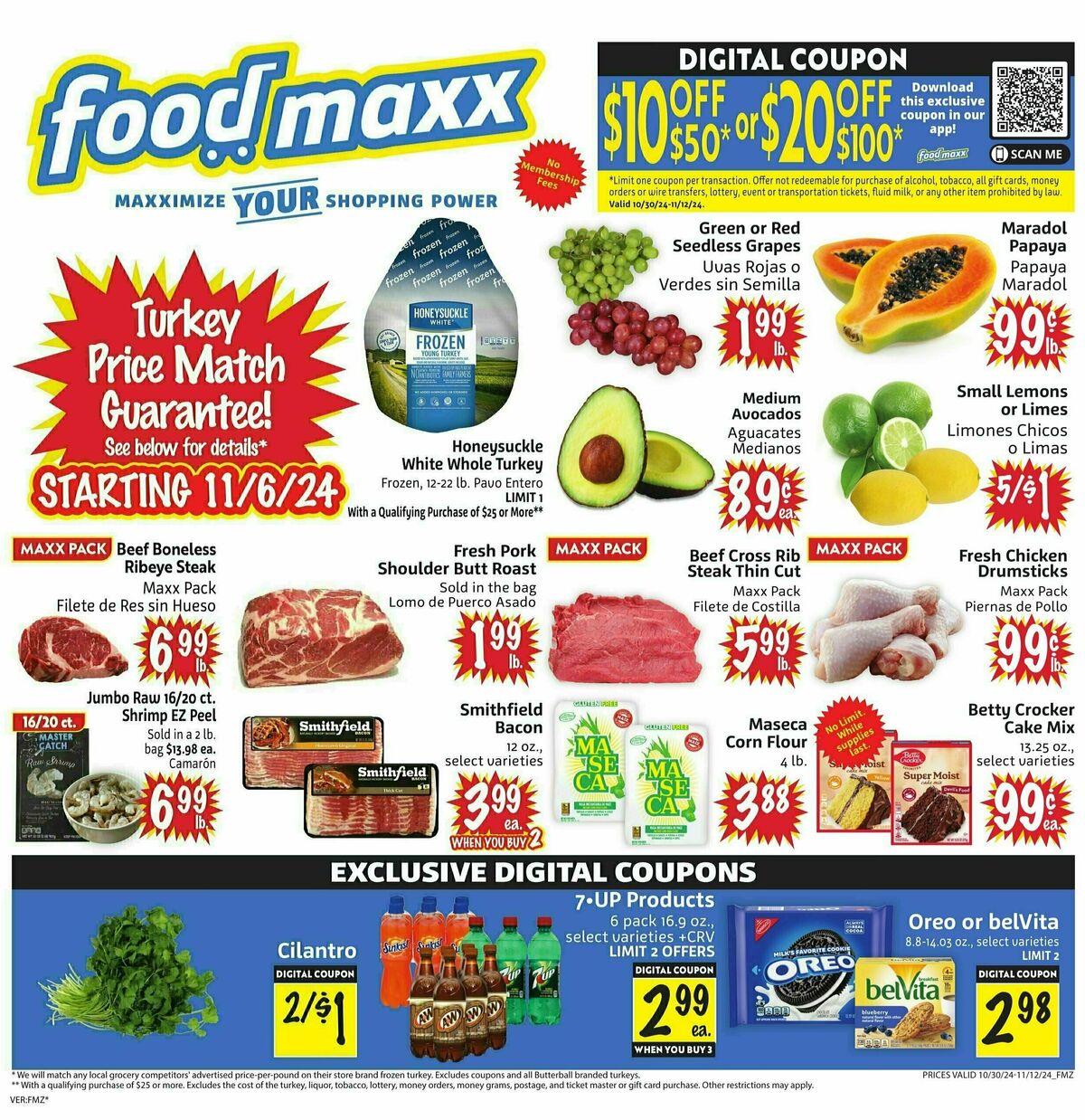 Food Maxx Weekly Ad from October 30