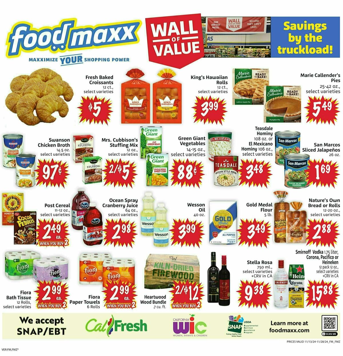 Food Maxx Weekly Ad from November 13