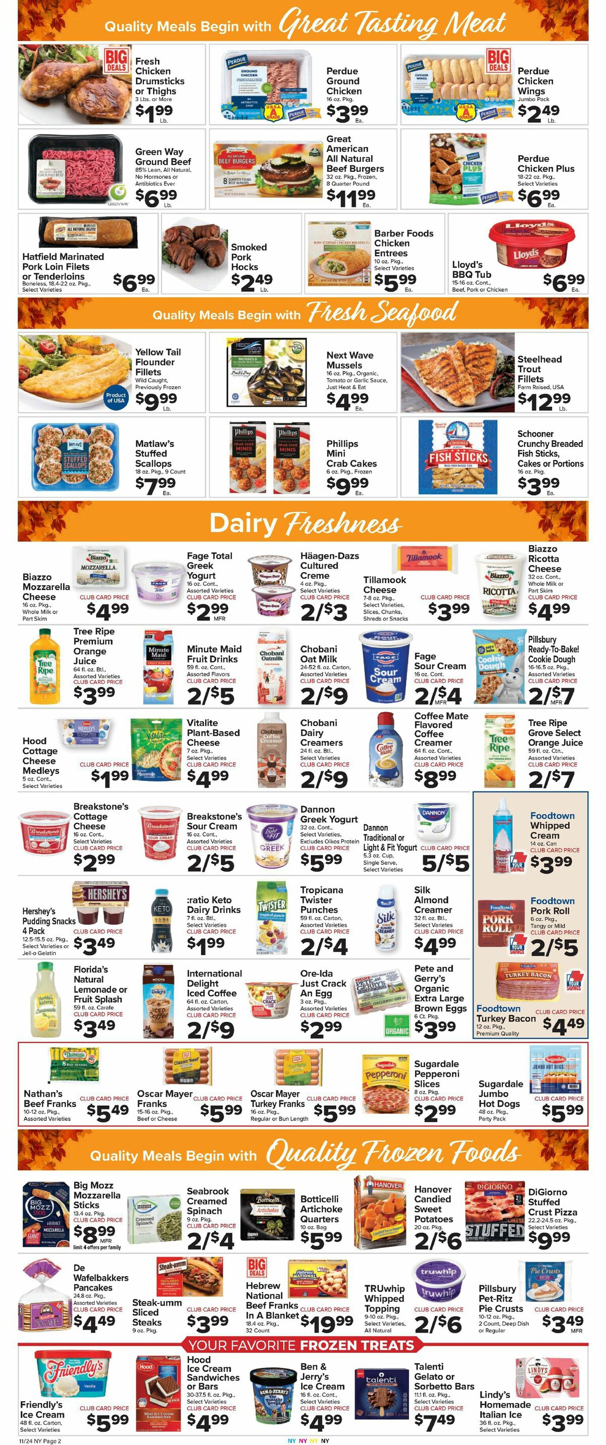 Food Town Weekly Ad from November 24