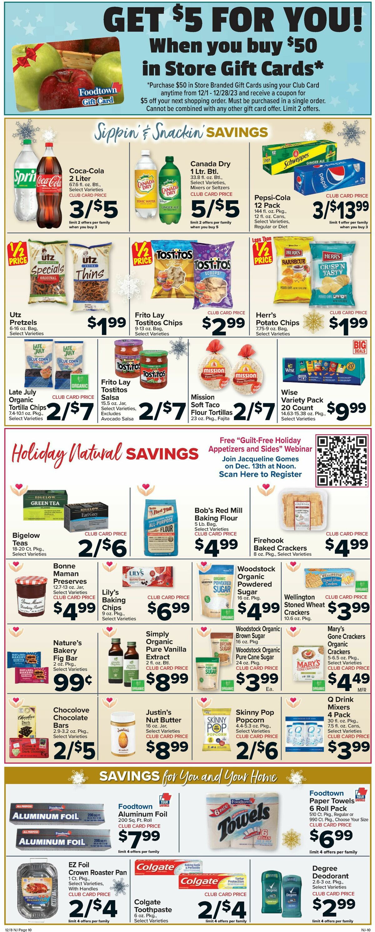 Food Town Weekly Ad from December 8