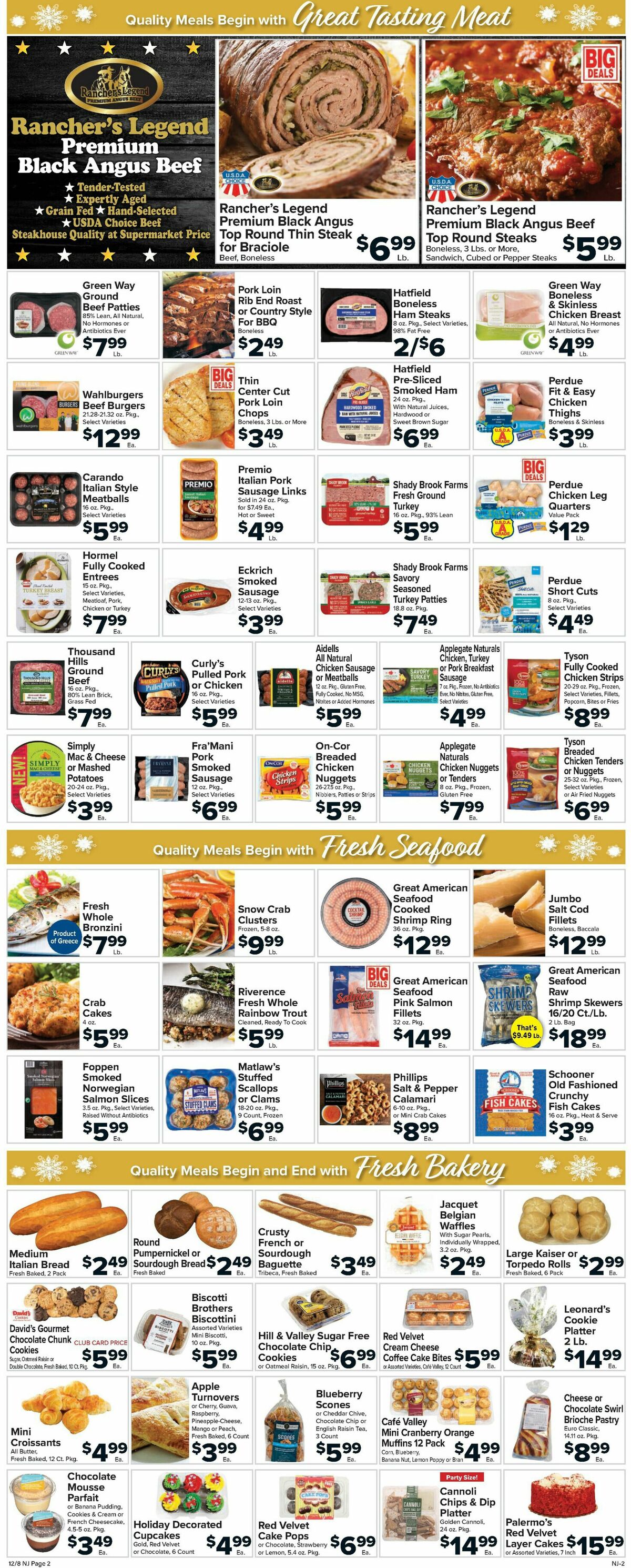 Food Town Weekly Ad from December 8