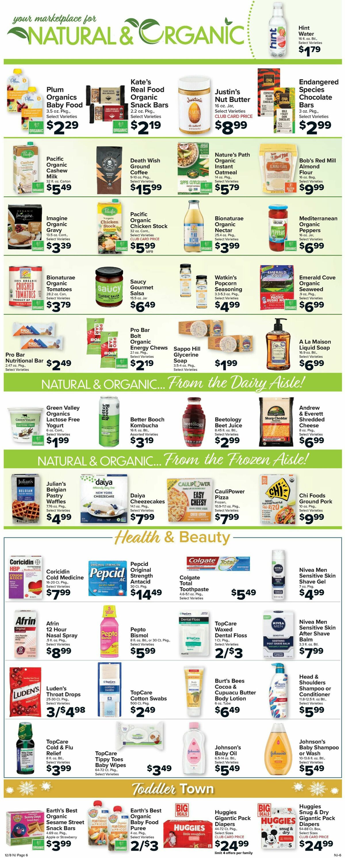 Food Town Weekly Ad from December 8