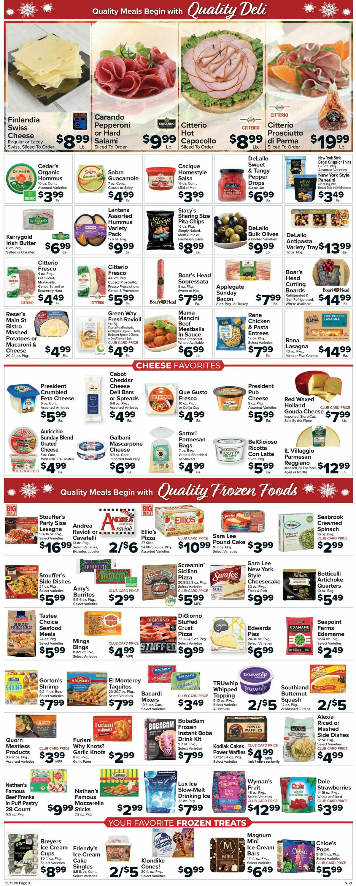 Food Town Weekly Ad from December 15