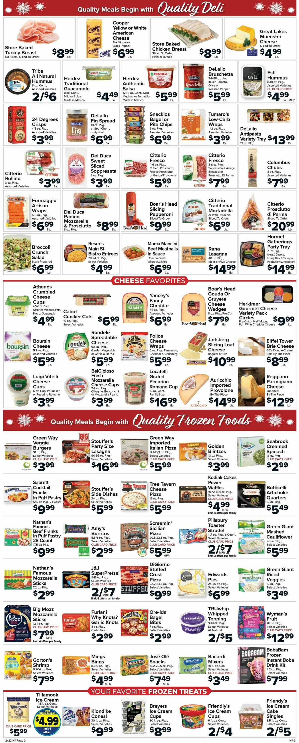 Food Town Weekly Ad from December 22