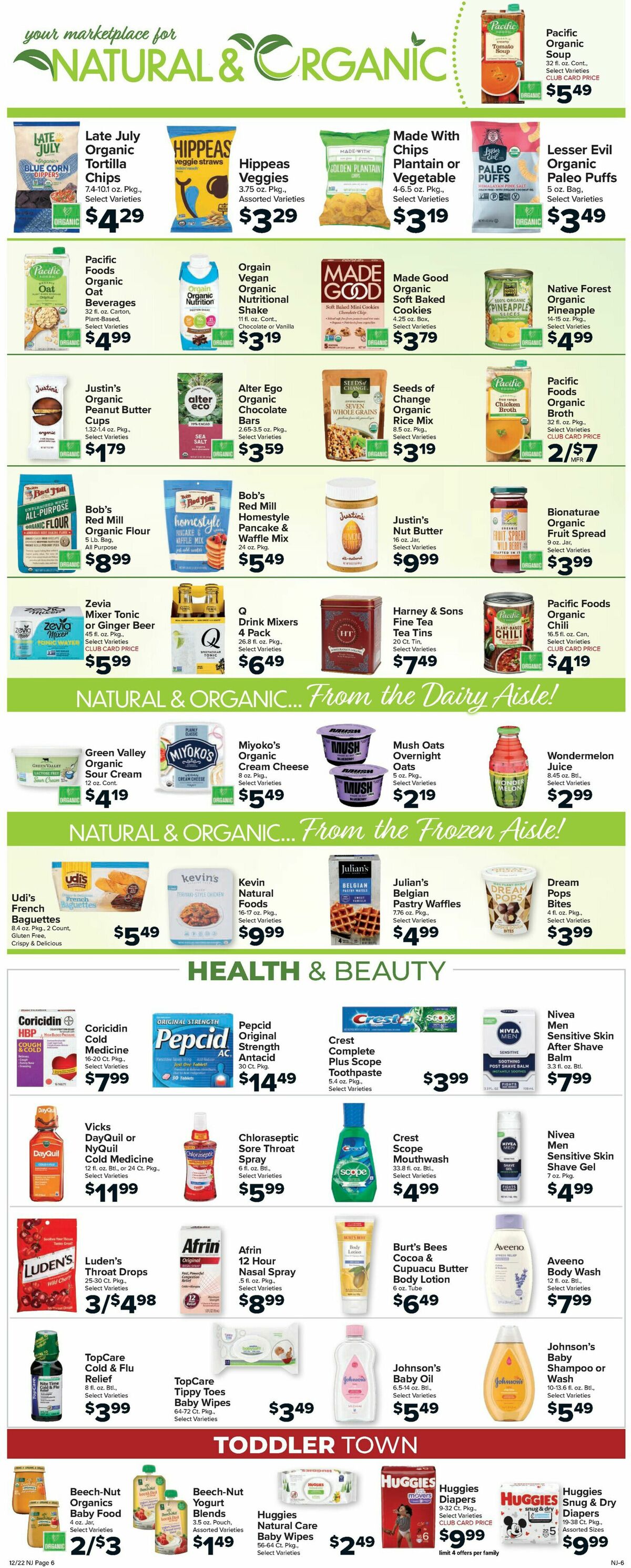 Food Town Weekly Ad from December 22