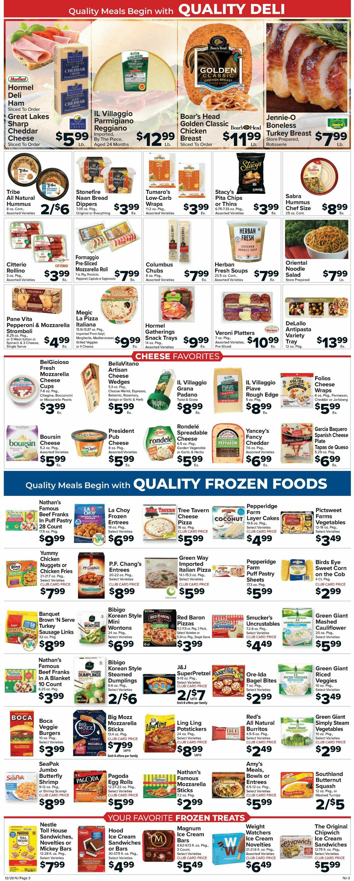 Food Town Weekly Ad from December 29