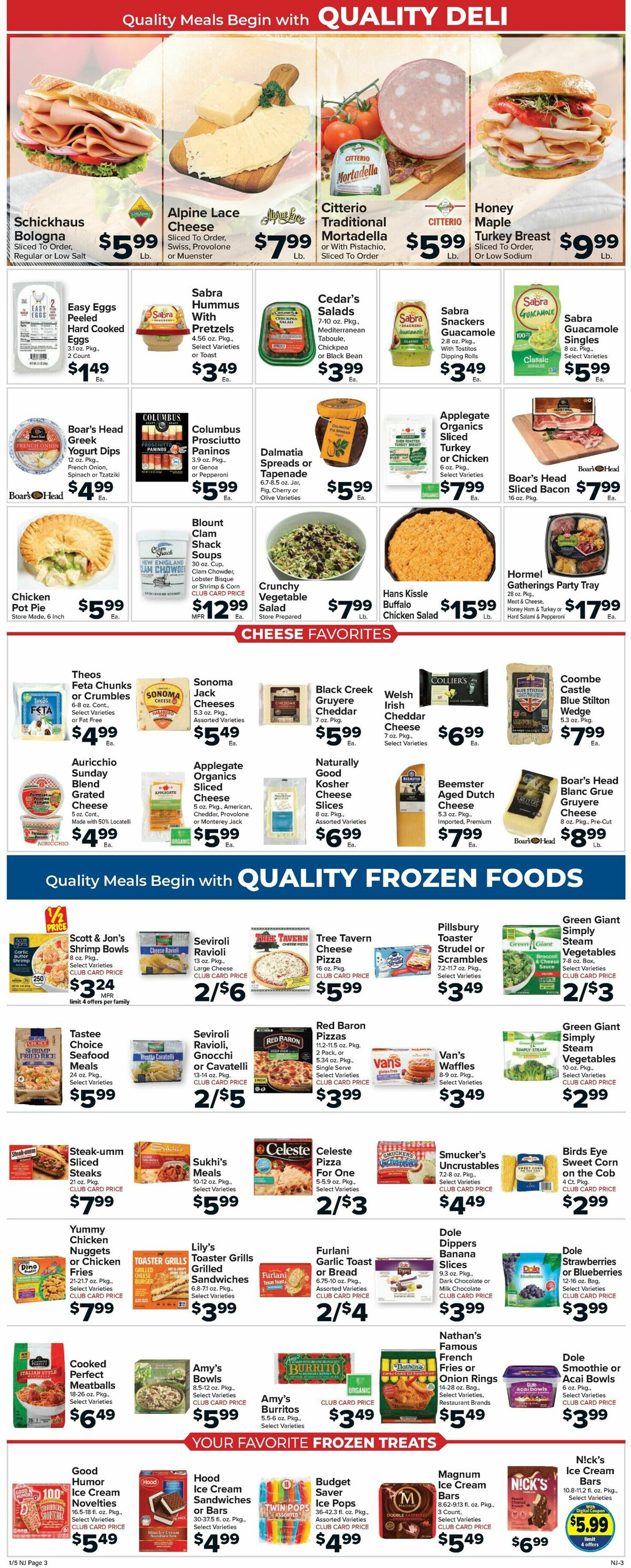 Food Town Weekly Ad from January 5