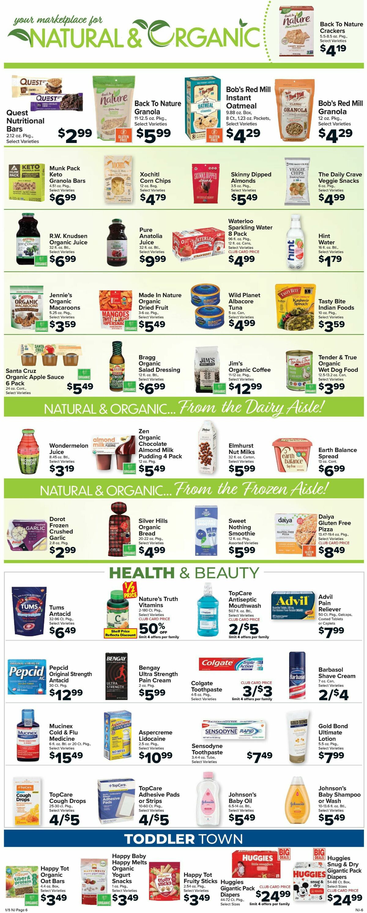 Food Town Weekly Ad from January 5