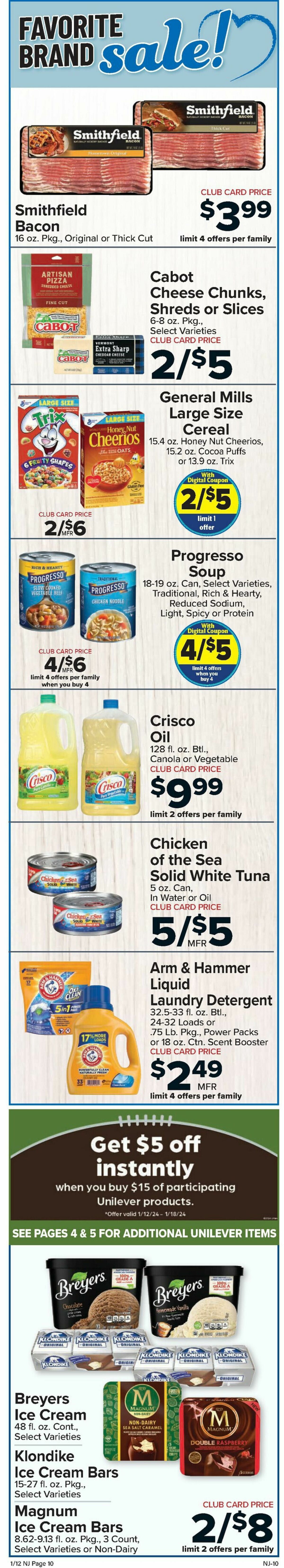 Food Town Weekly Ad from January 12