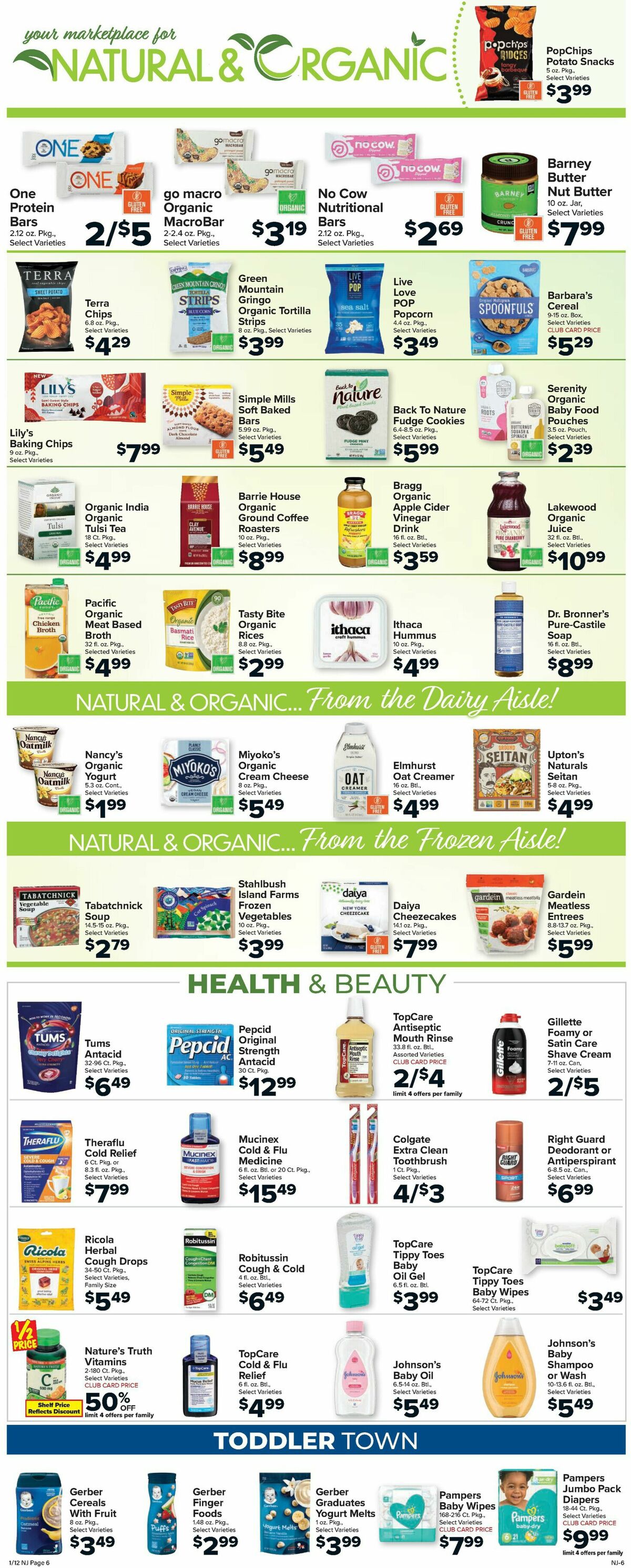 Food Town Weekly Ad from January 12