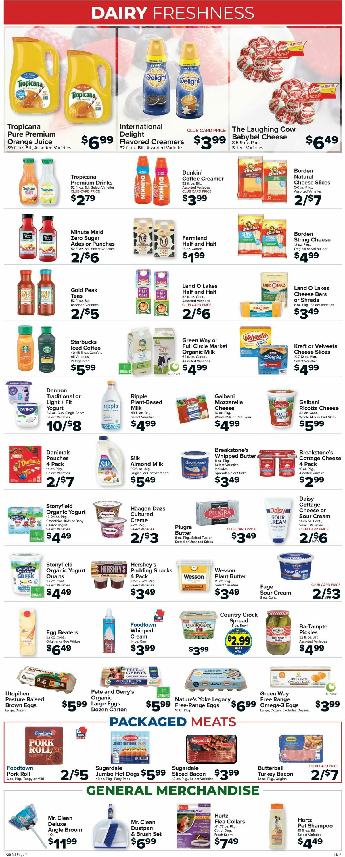 Food Town Weekly Ad from January 26