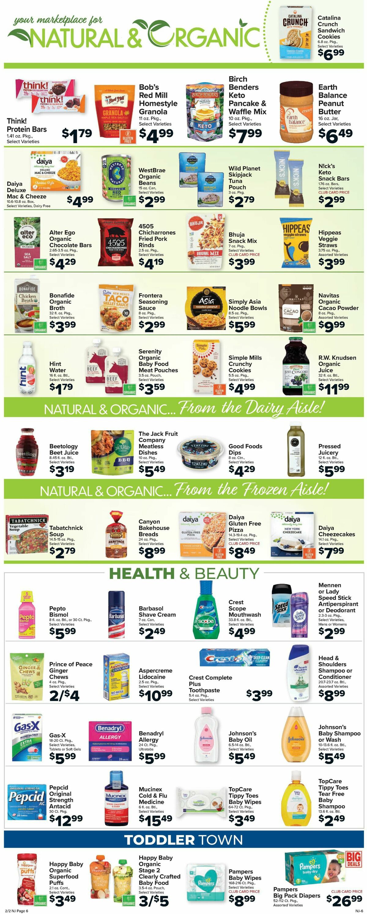 Food Town Weekly Ad from February 2