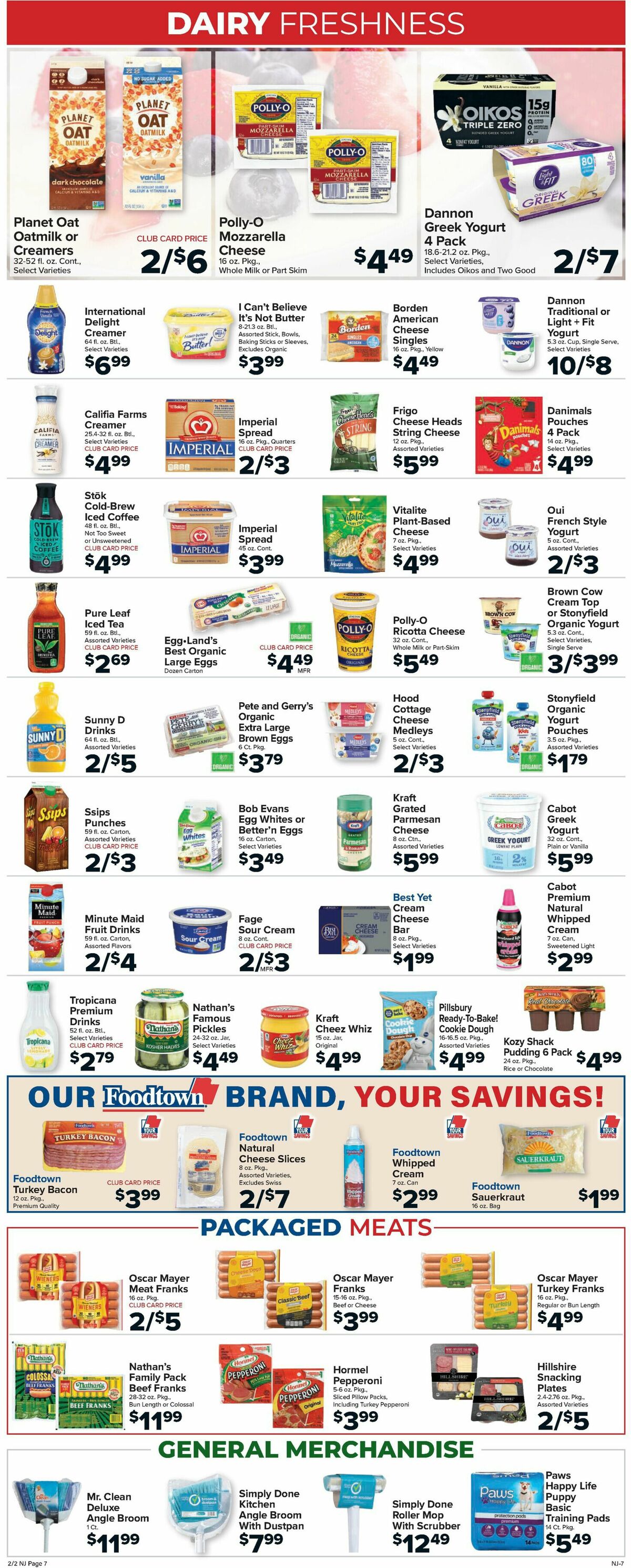 Food Town Weekly Ad from February 2