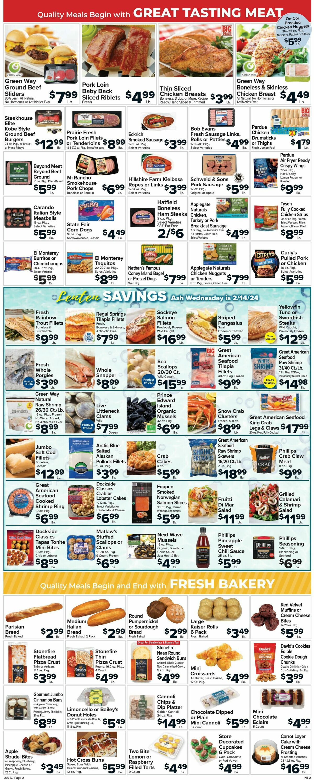 Food Town Weekly Ad from February 9