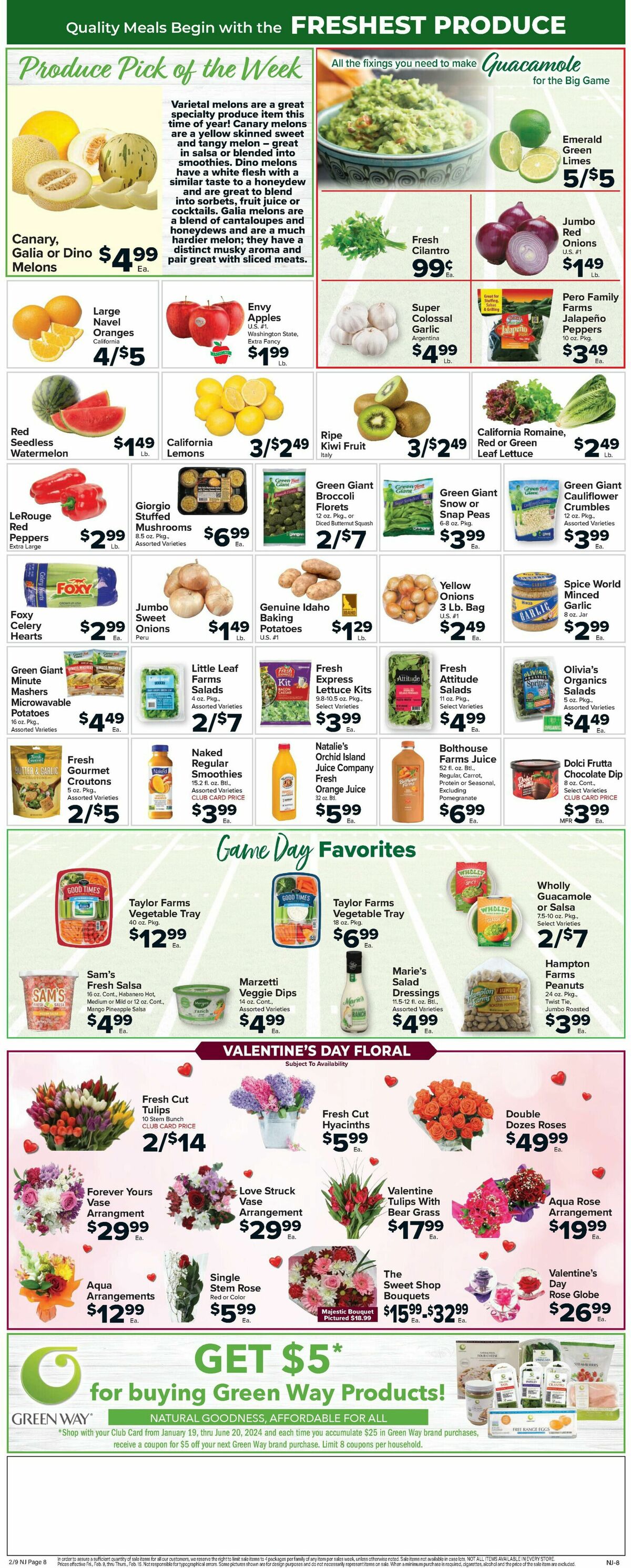 Food Town Weekly Ad from February 9