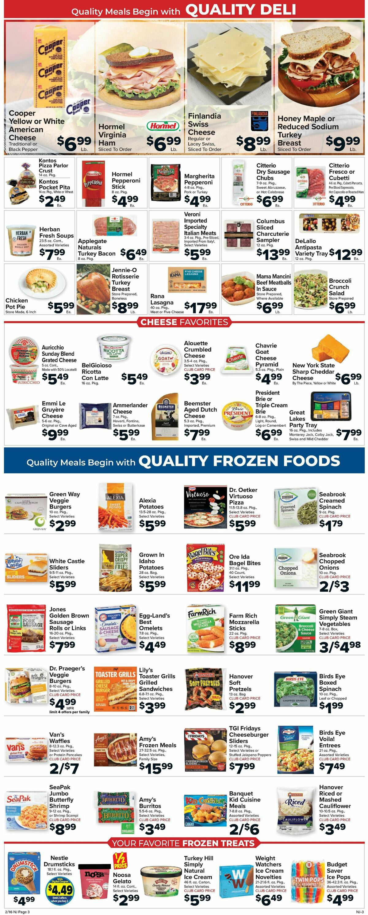 Food Town Weekly Ad from February 16