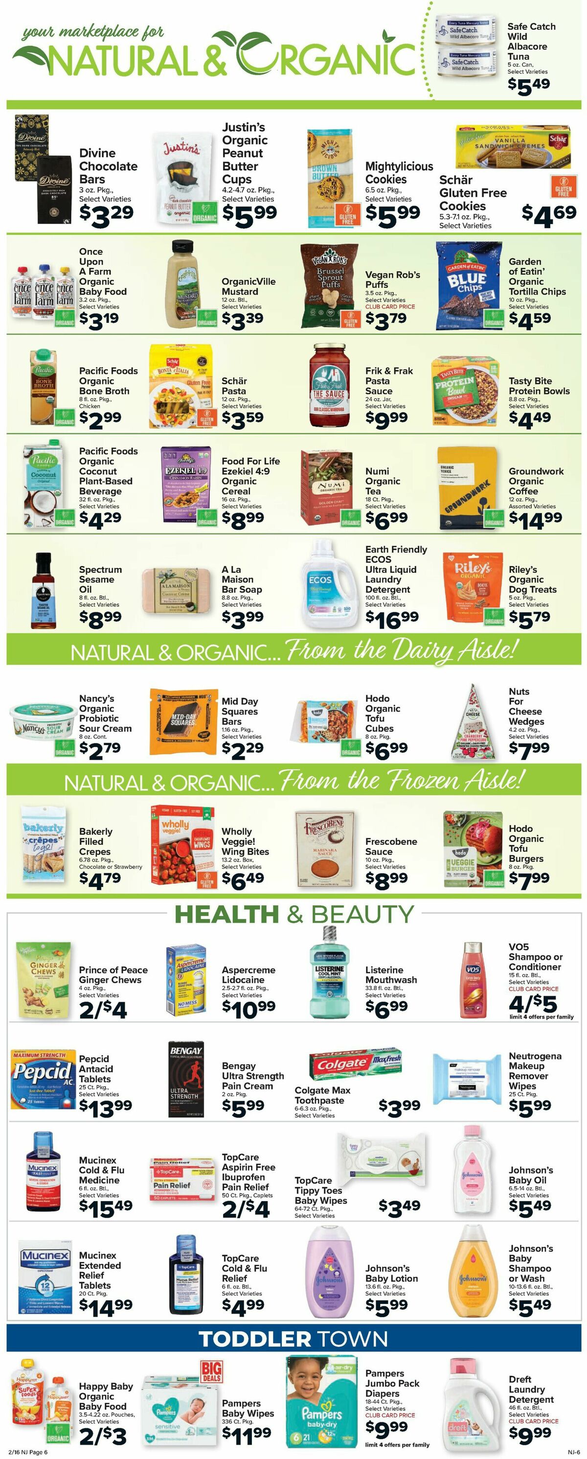 Food Town Weekly Ad from February 16