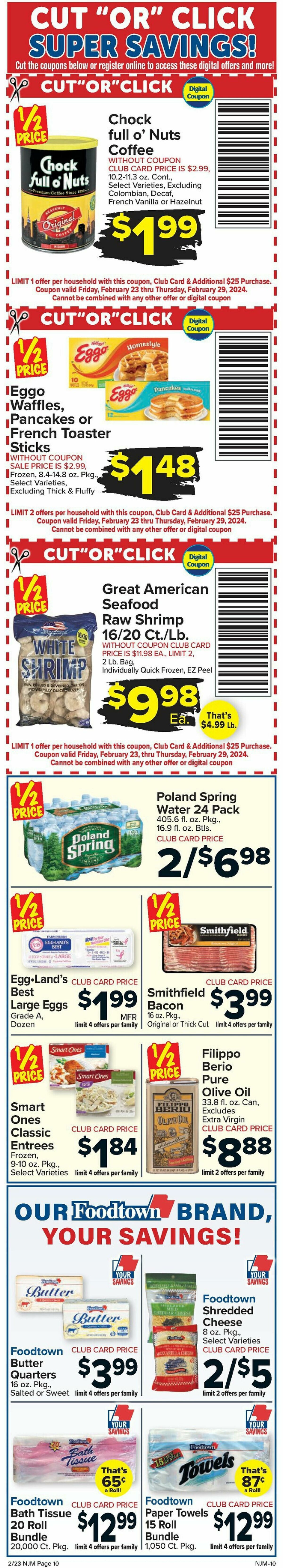 Food Town Weekly Ad from February 23