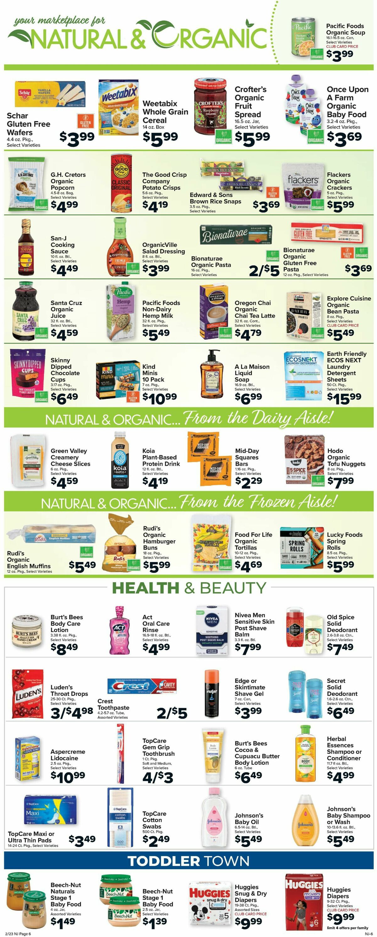 Food Town Weekly Ad from February 23