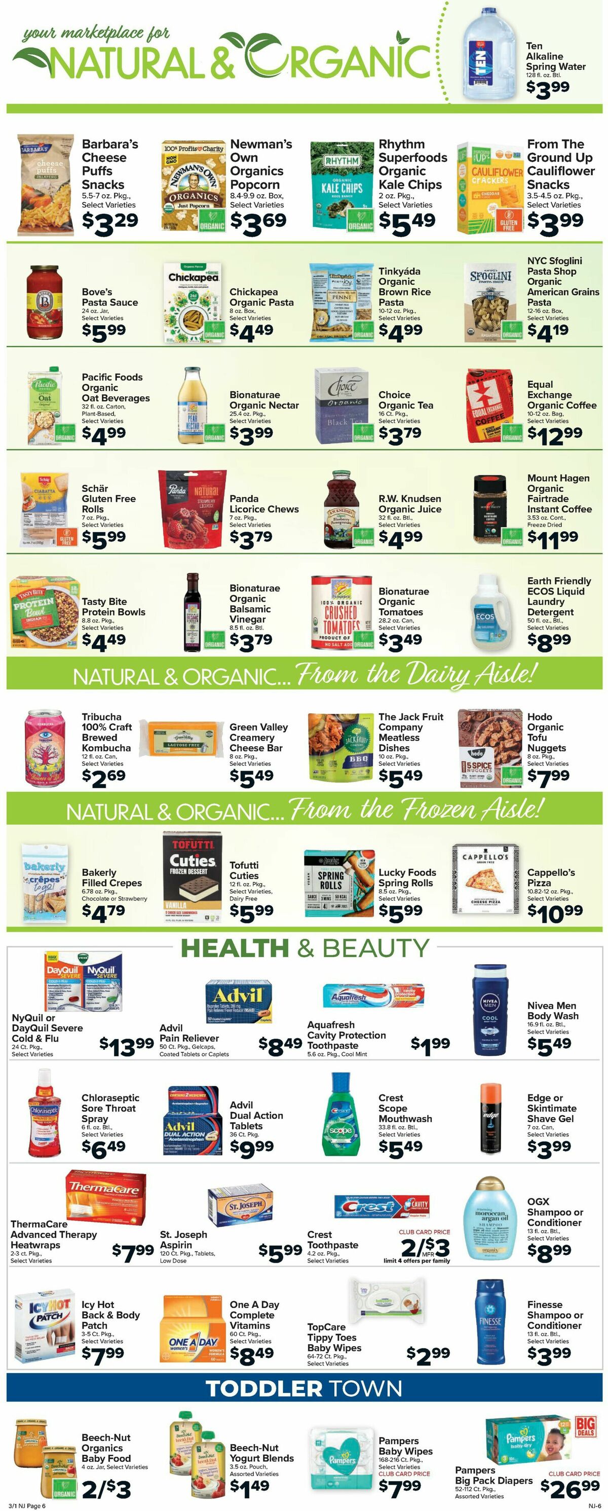 Food Town Weekly Ad from March 1