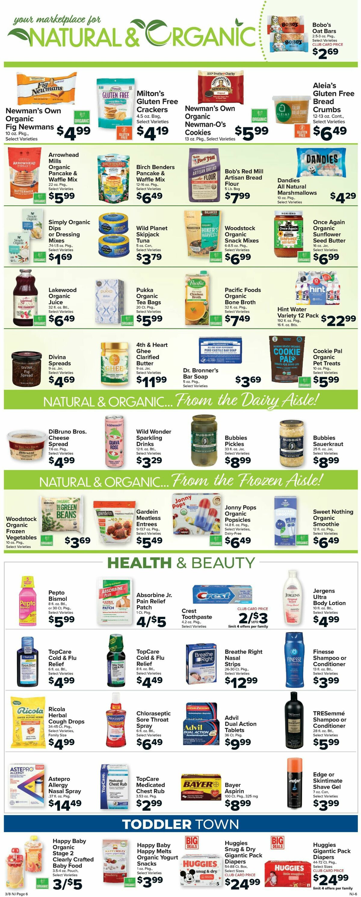 Food Town Weekly Ad from March 8