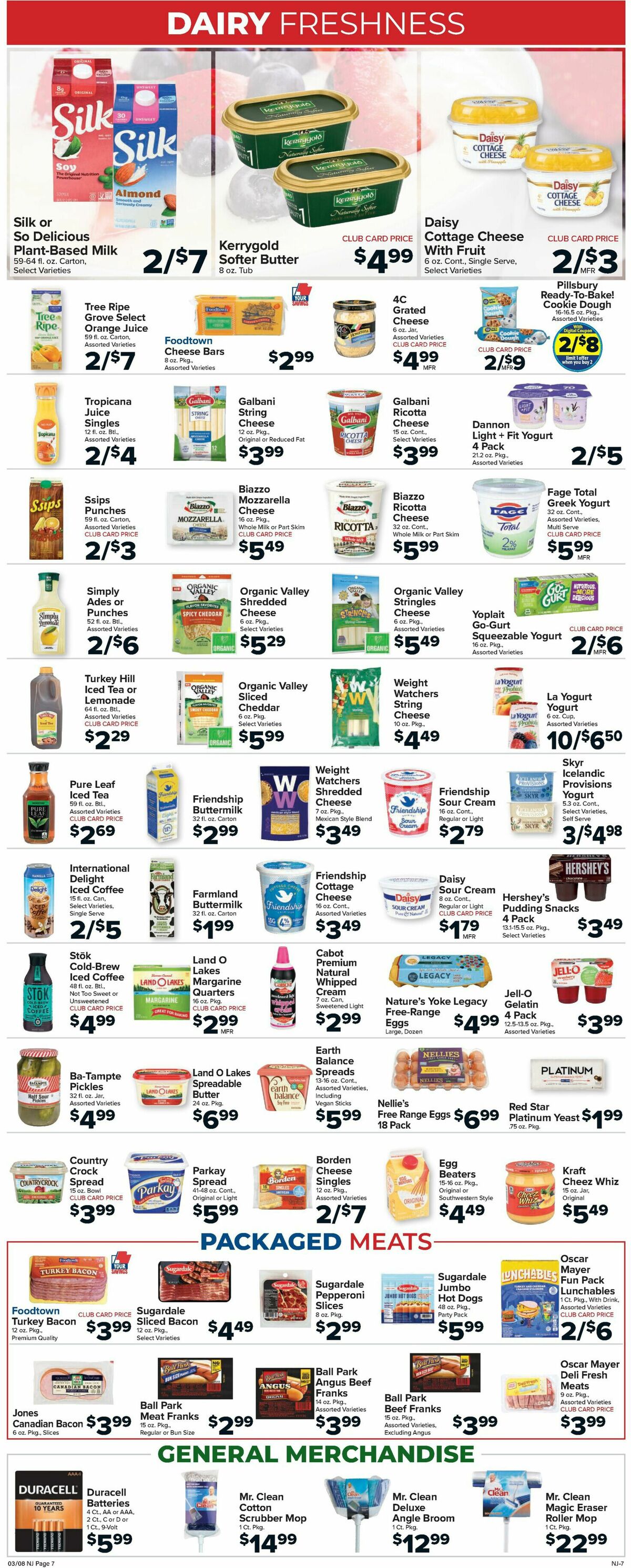 Food Town Weekly Ad from March 8