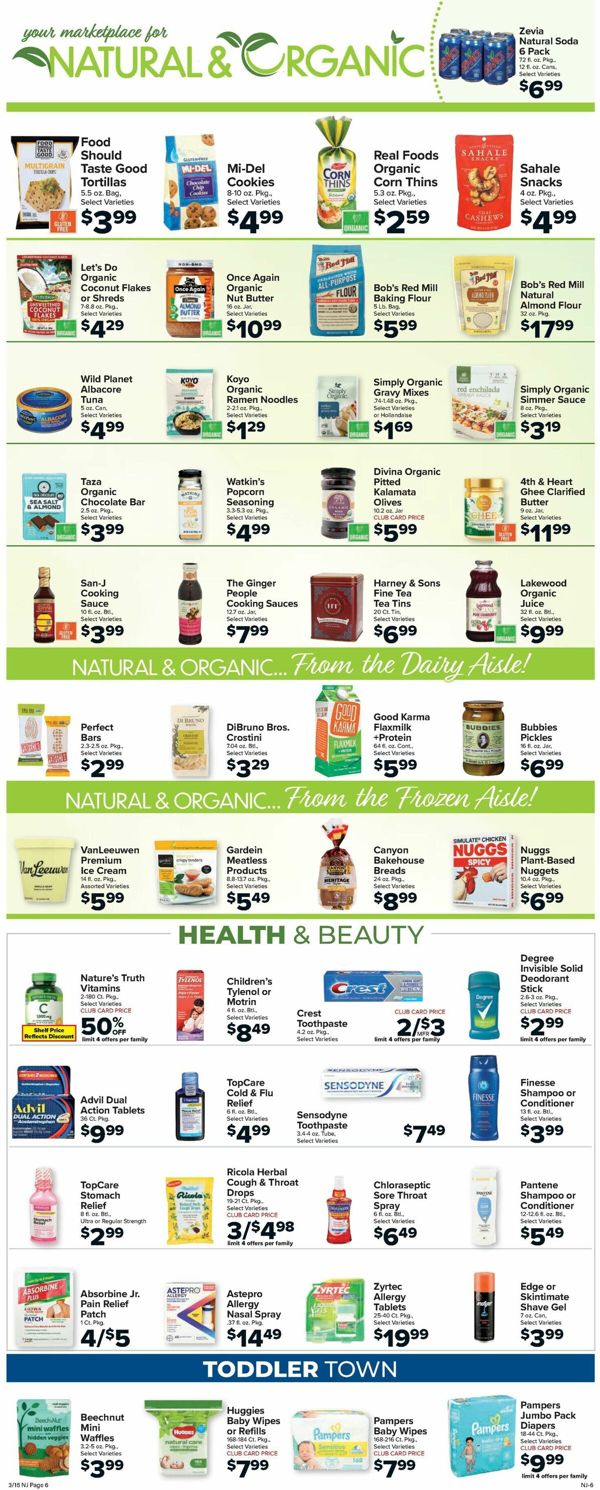 Food Town Weekly Ad from March 15