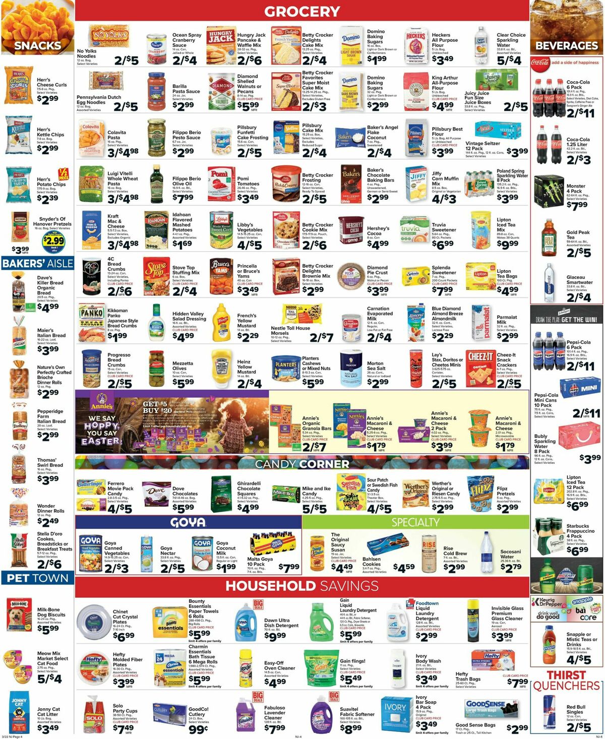 Food Town Weekly Ad from March 22