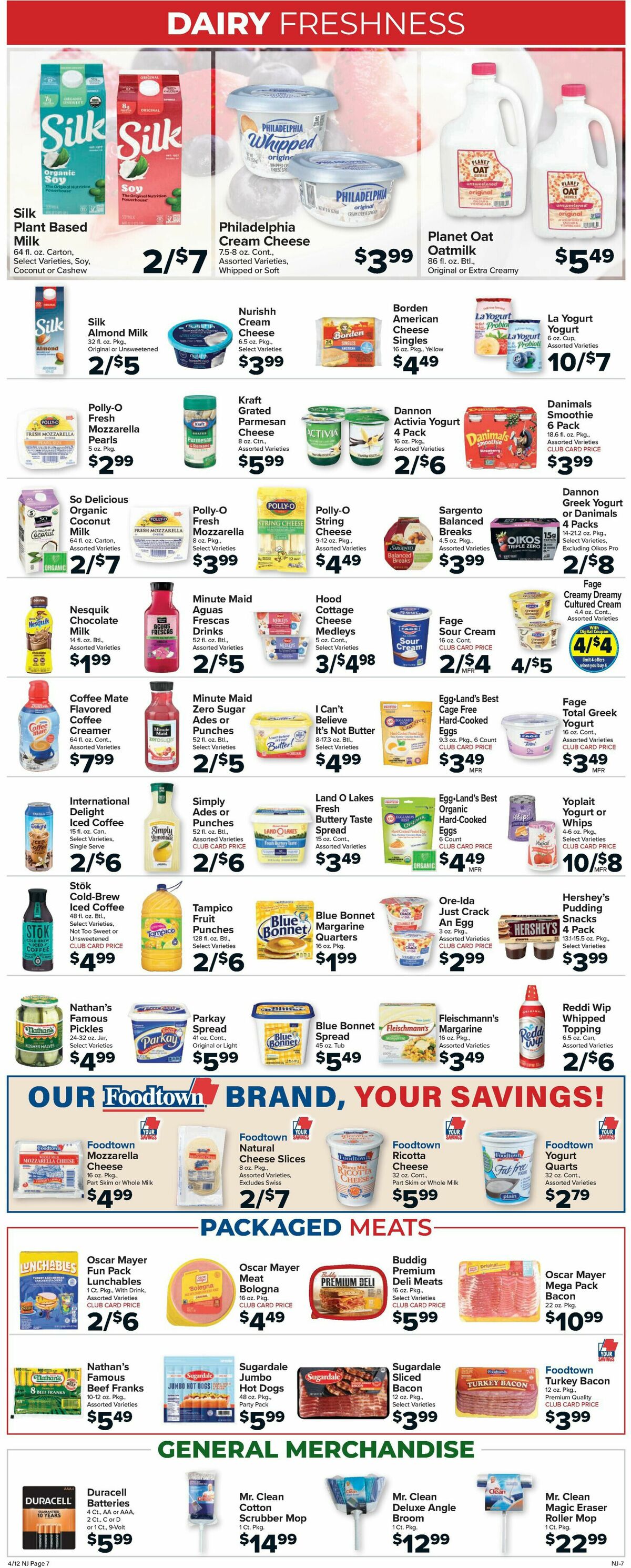 Food Town Weekly Ad from April 12