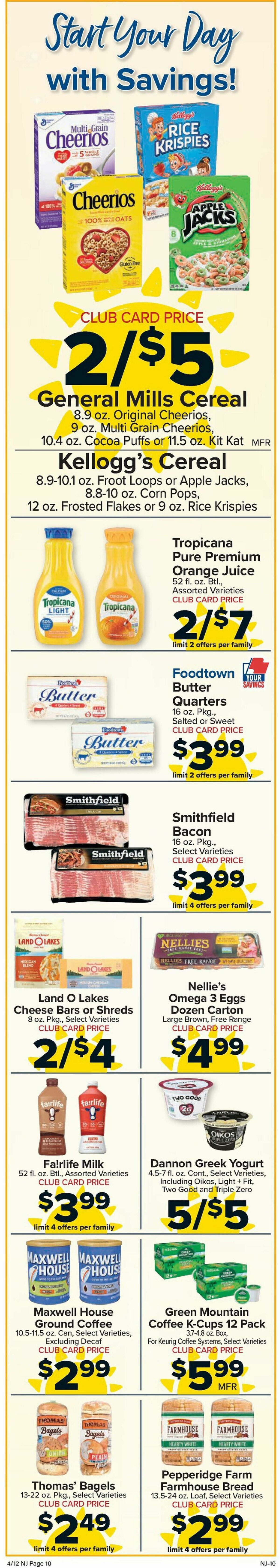 Food Town Weekly Ad from April 12