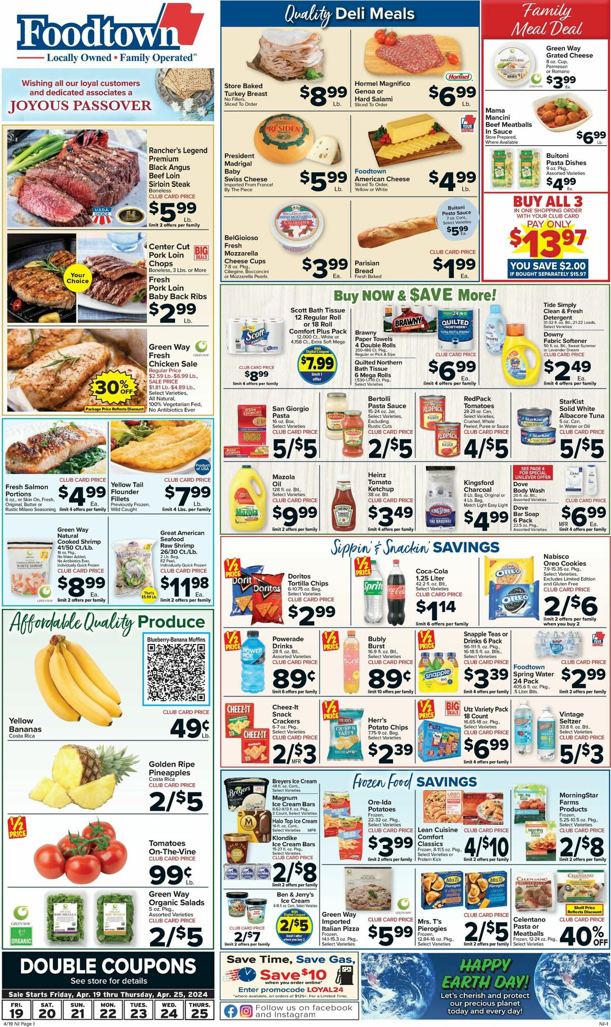 Food Town Weekly Ad from April 19