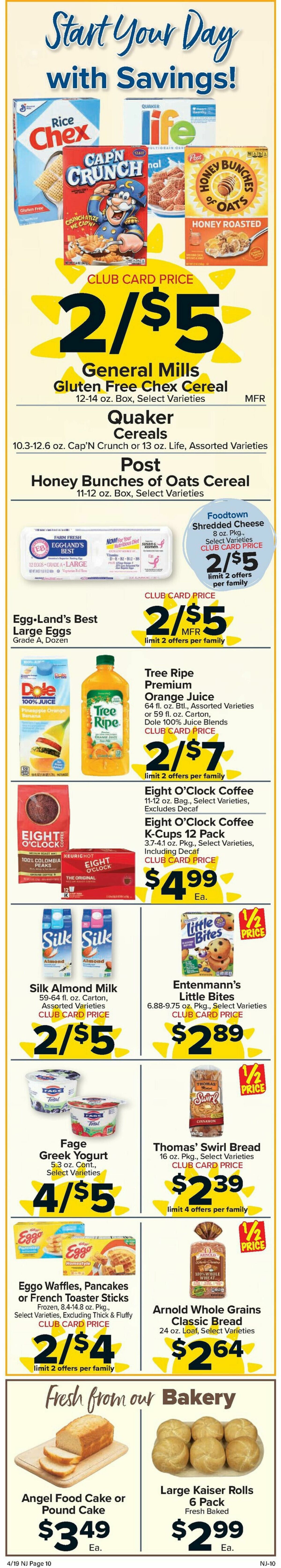 Food Town Weekly Ad from April 19