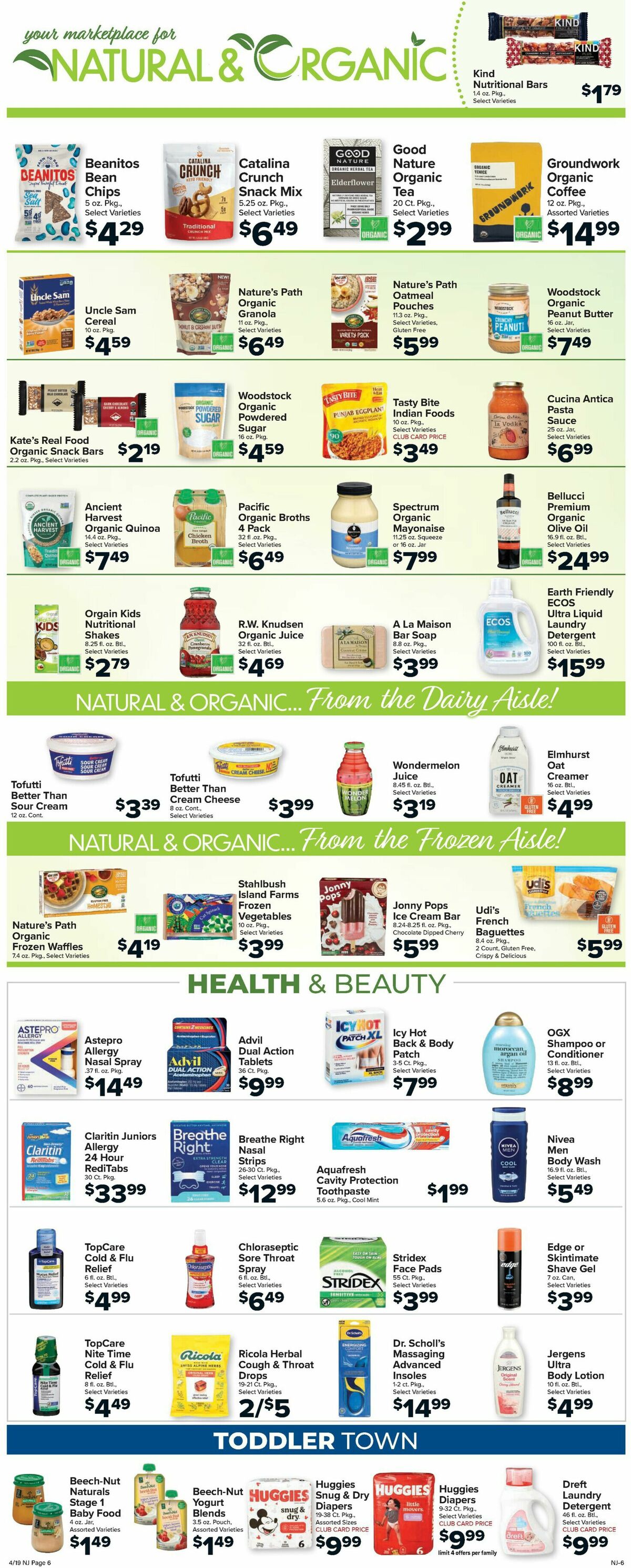 Food Town Weekly Ad from April 19