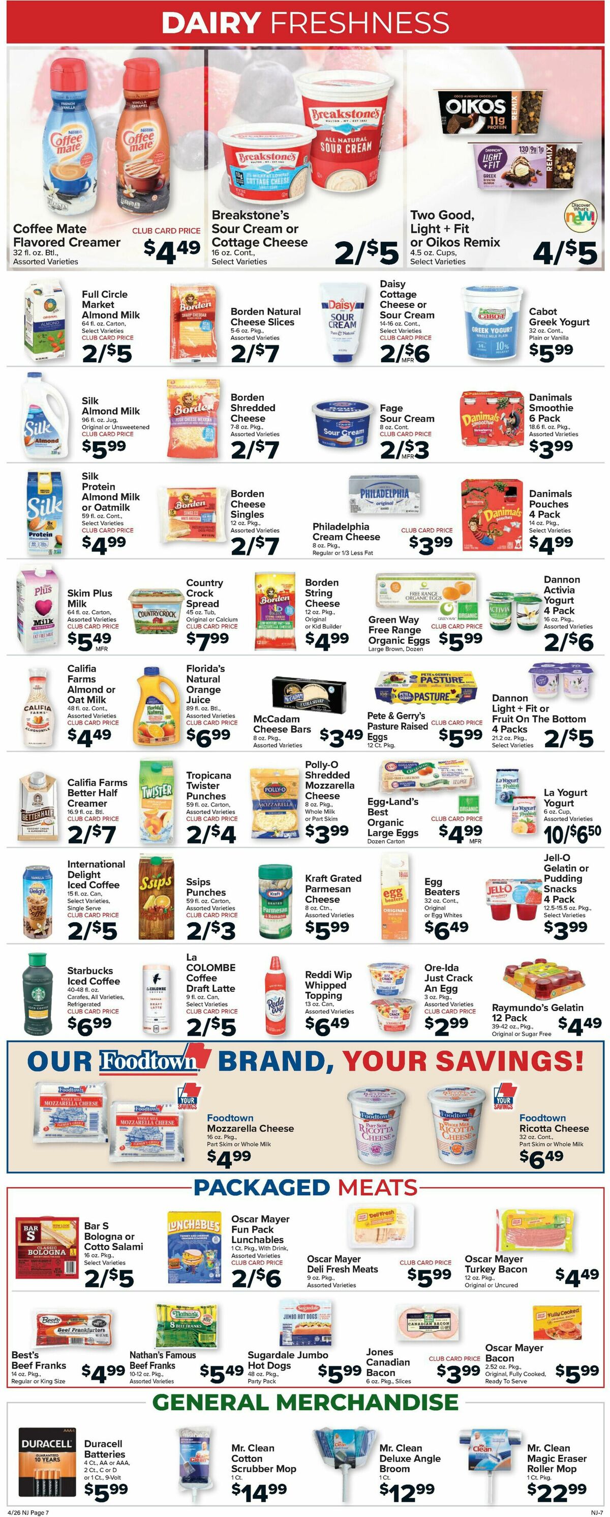 Food Town Weekly Ad from April 26