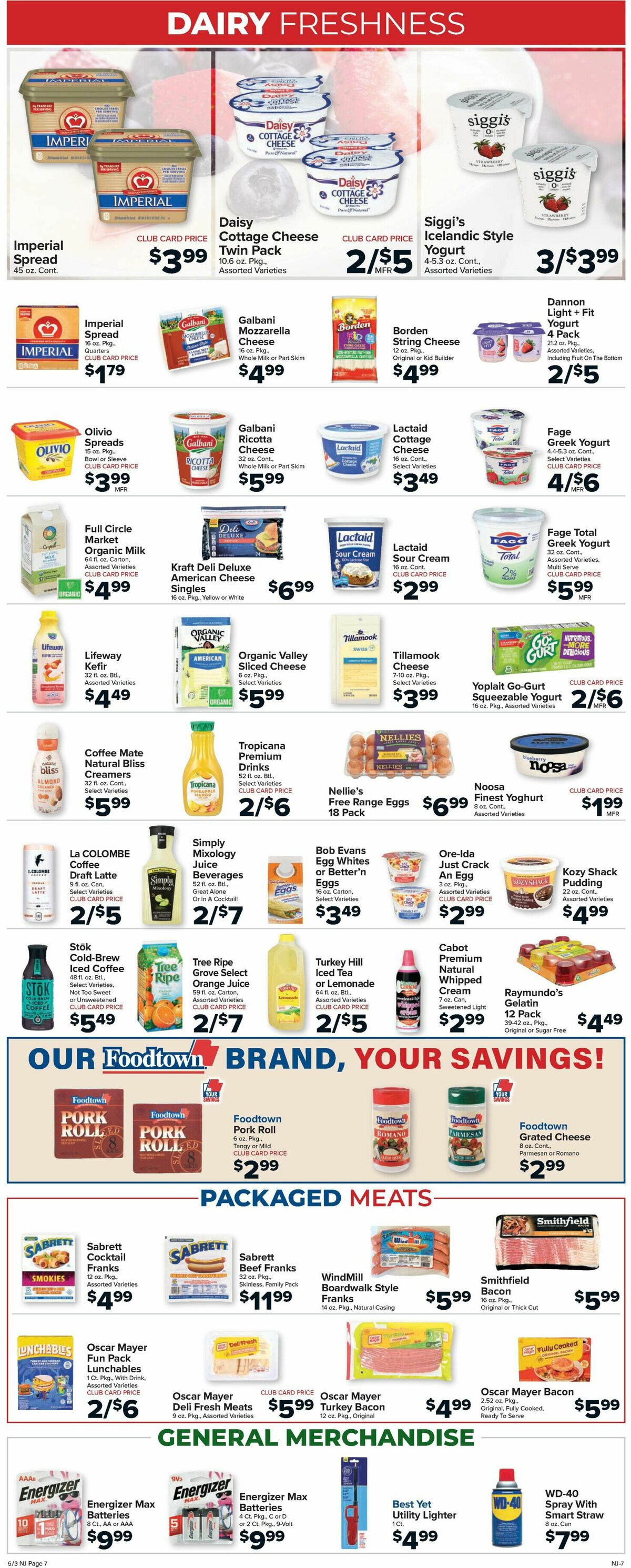 Food Town Weekly Ad from May 3