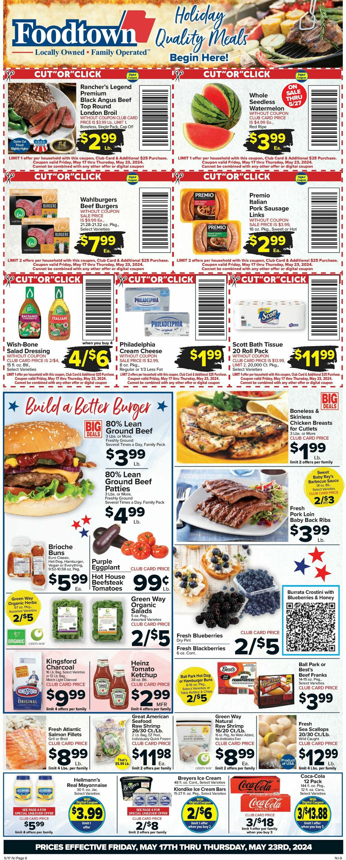 Food Town Weekly Ad from May 17