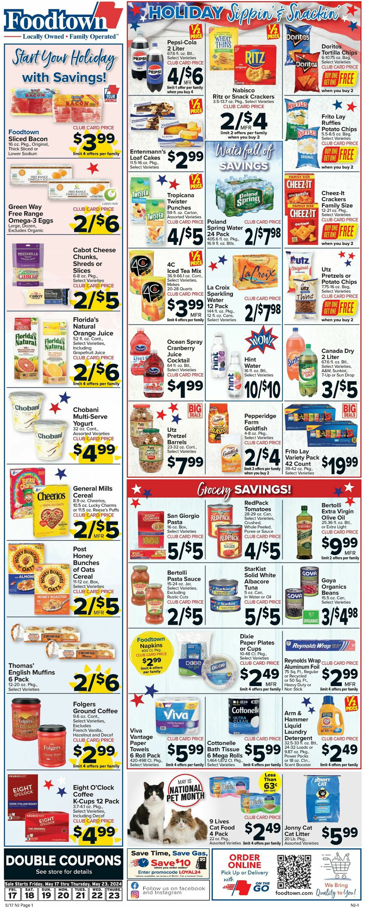 Food Town Weekly Ad from May 17