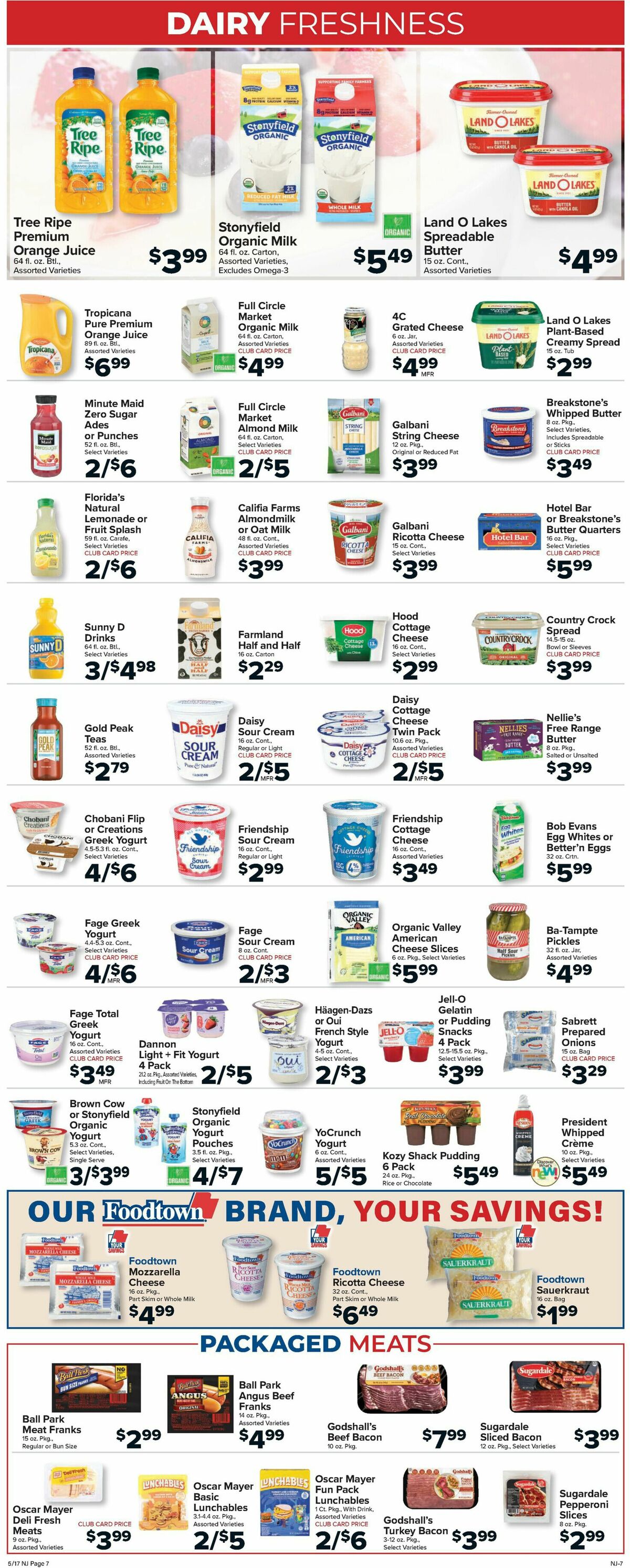 Food Town Weekly Ad from May 17