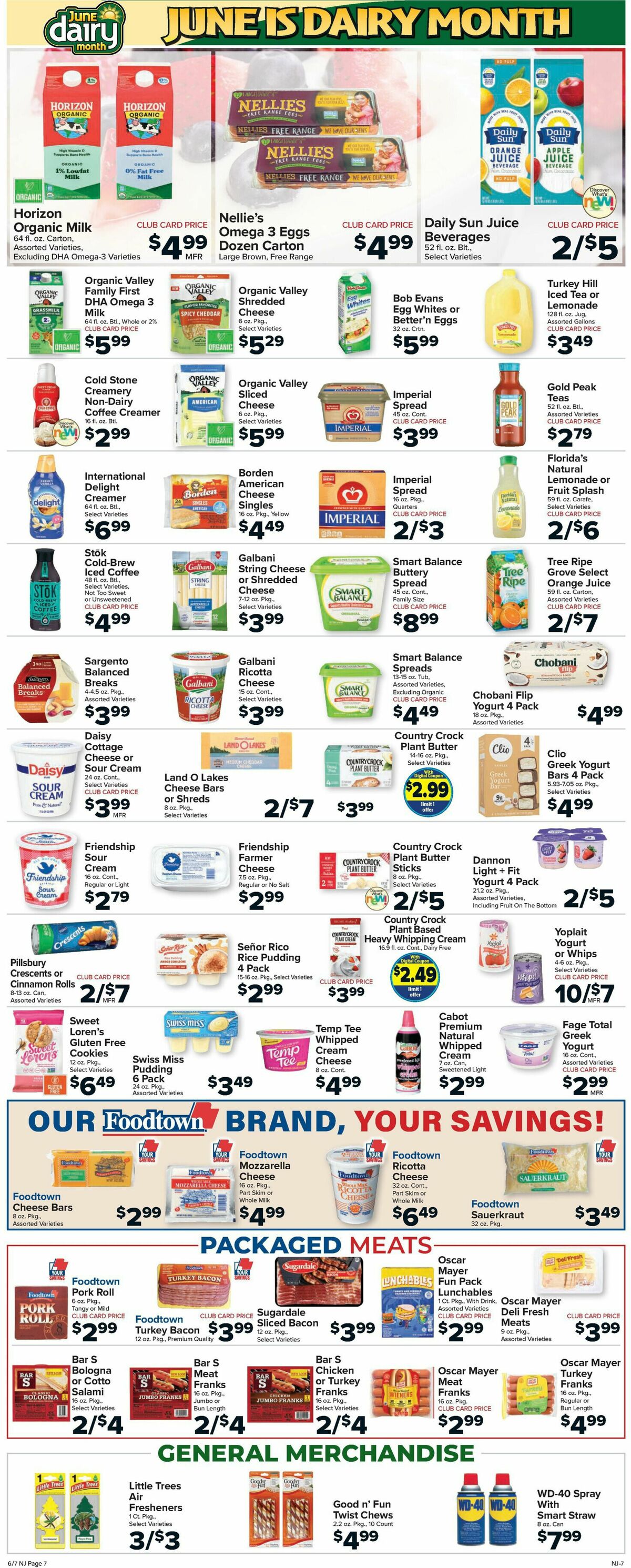 Food Town Weekly Ad from June 7