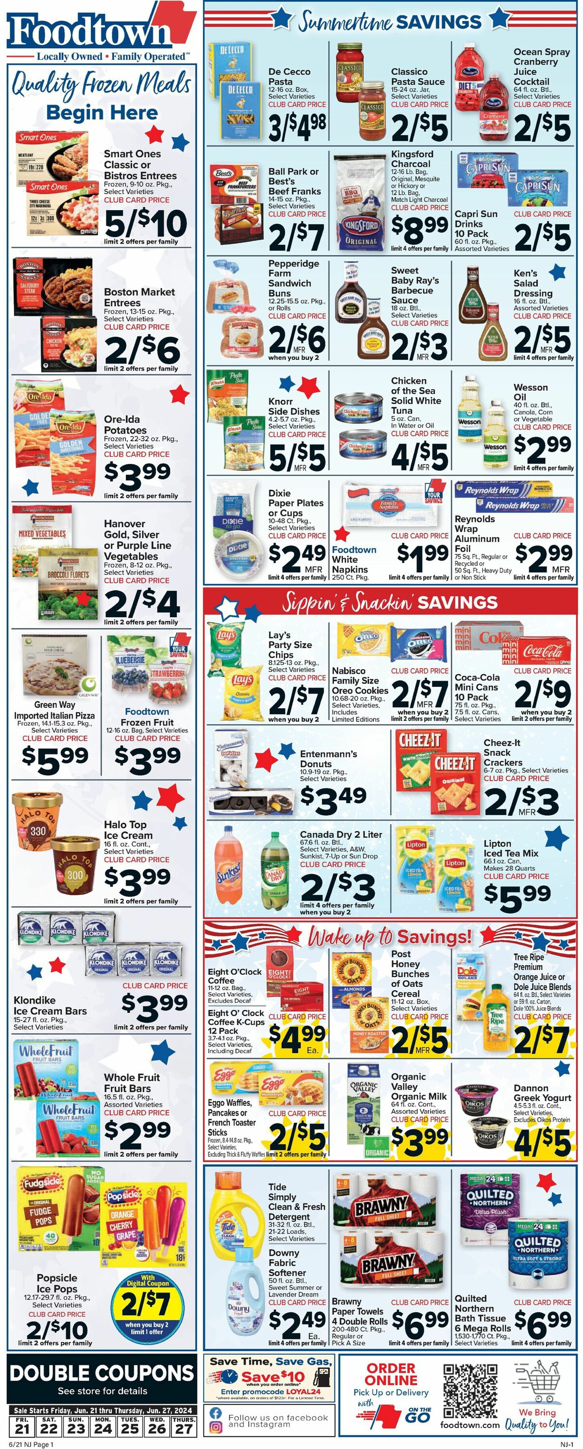 Food Town Weekly Ad from June 21