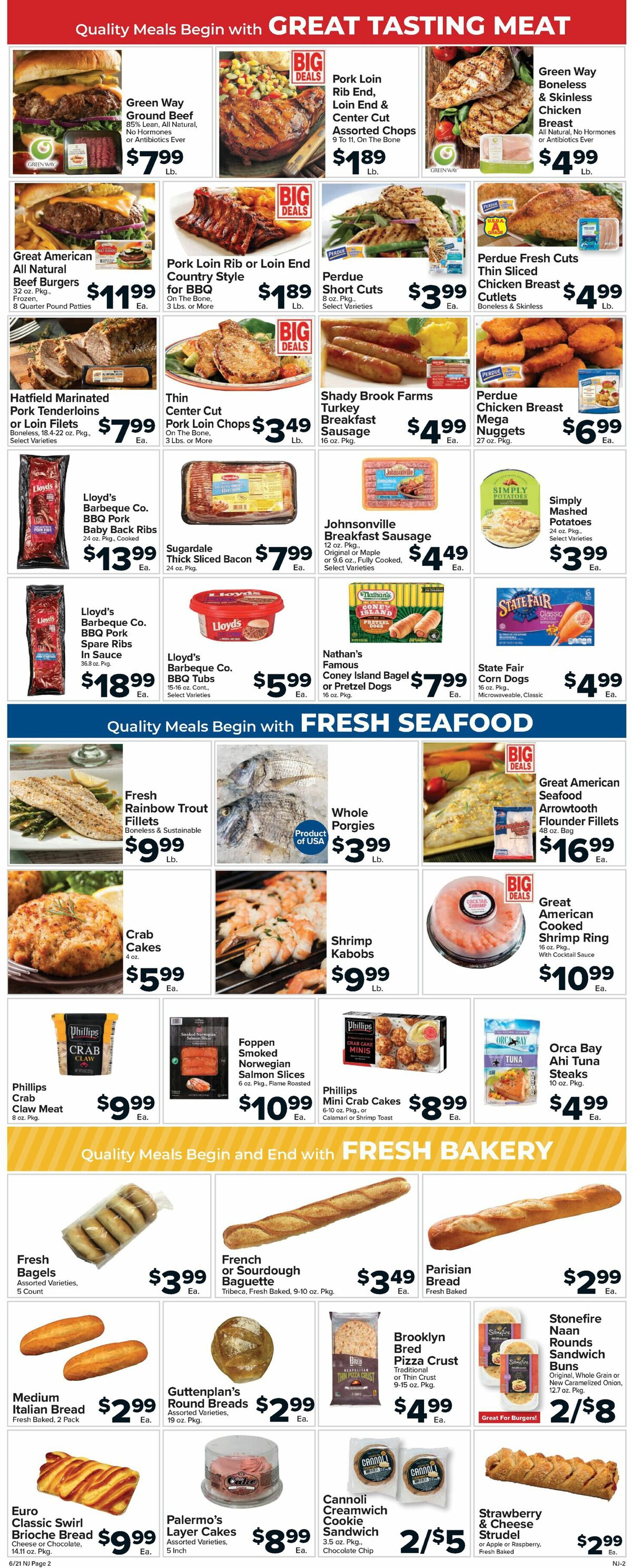 Food Town Weekly Ad from June 21