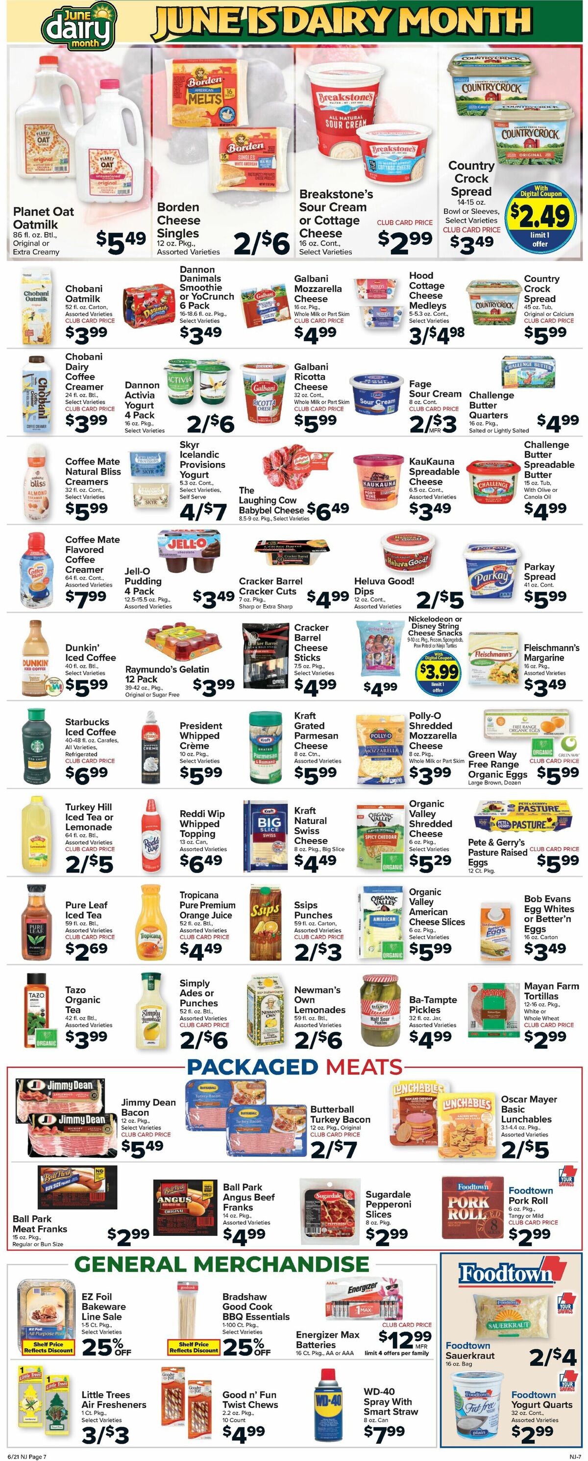 Food Town Weekly Ad from June 21