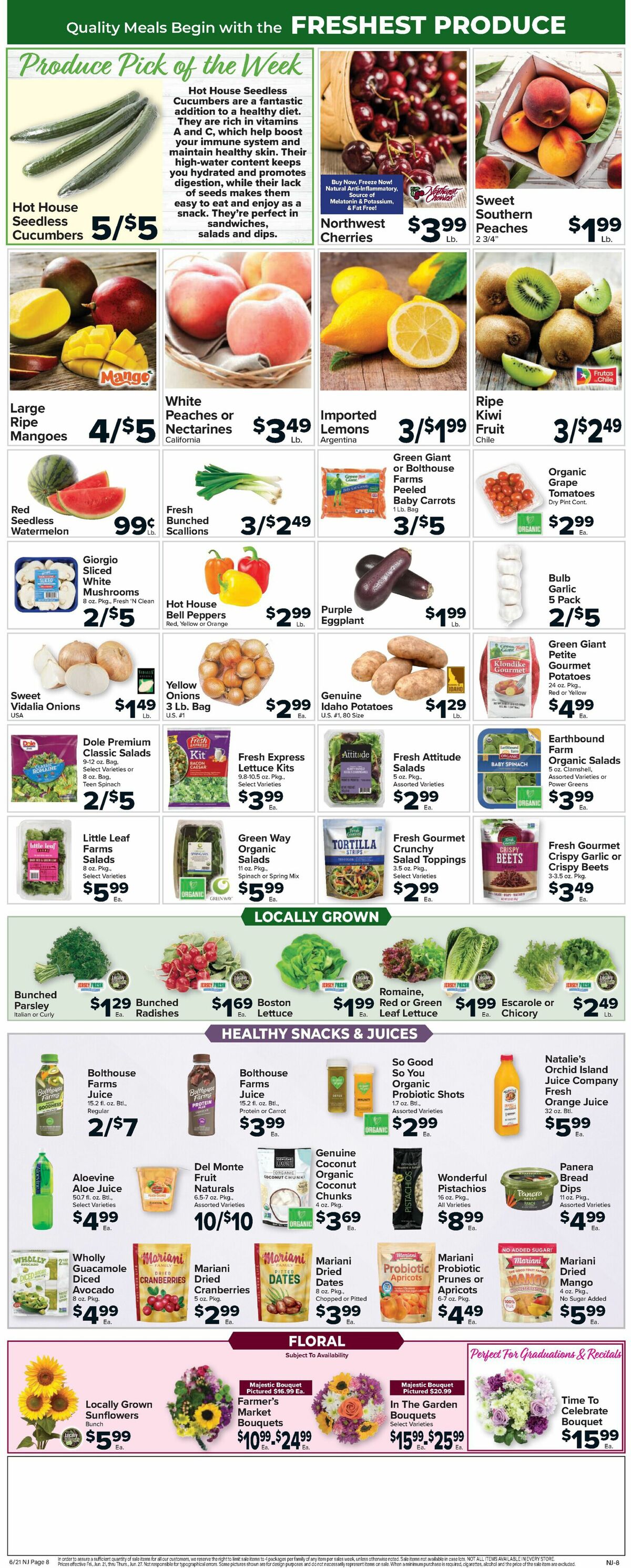 Food Town Weekly Ad from June 21