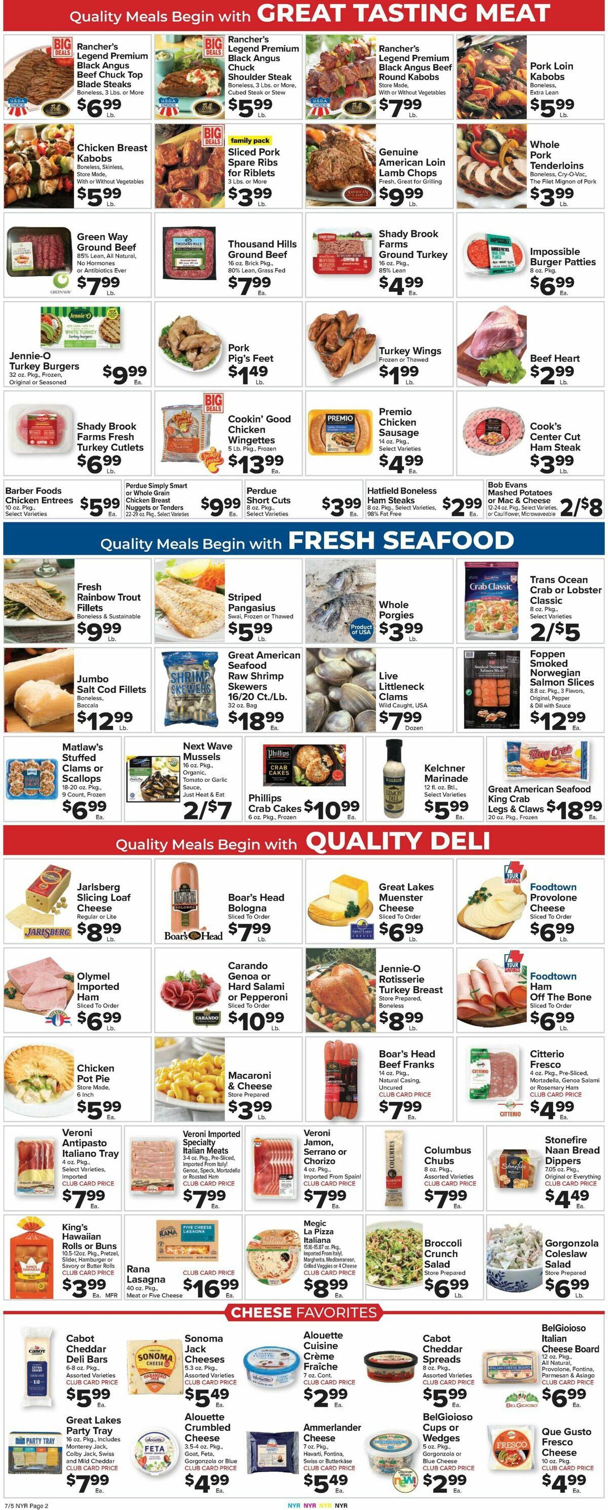 Food Town Weekly Ad from July 5