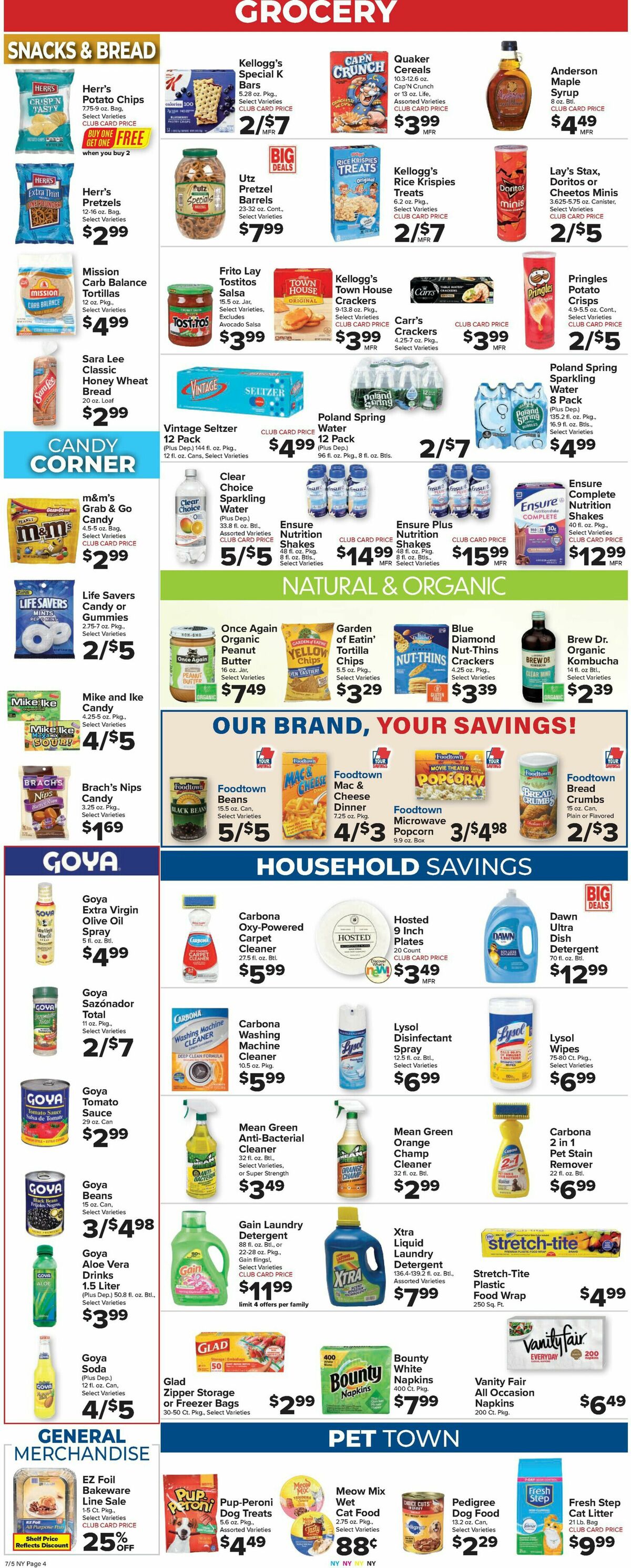 Food Town Weekly Ad from July 5