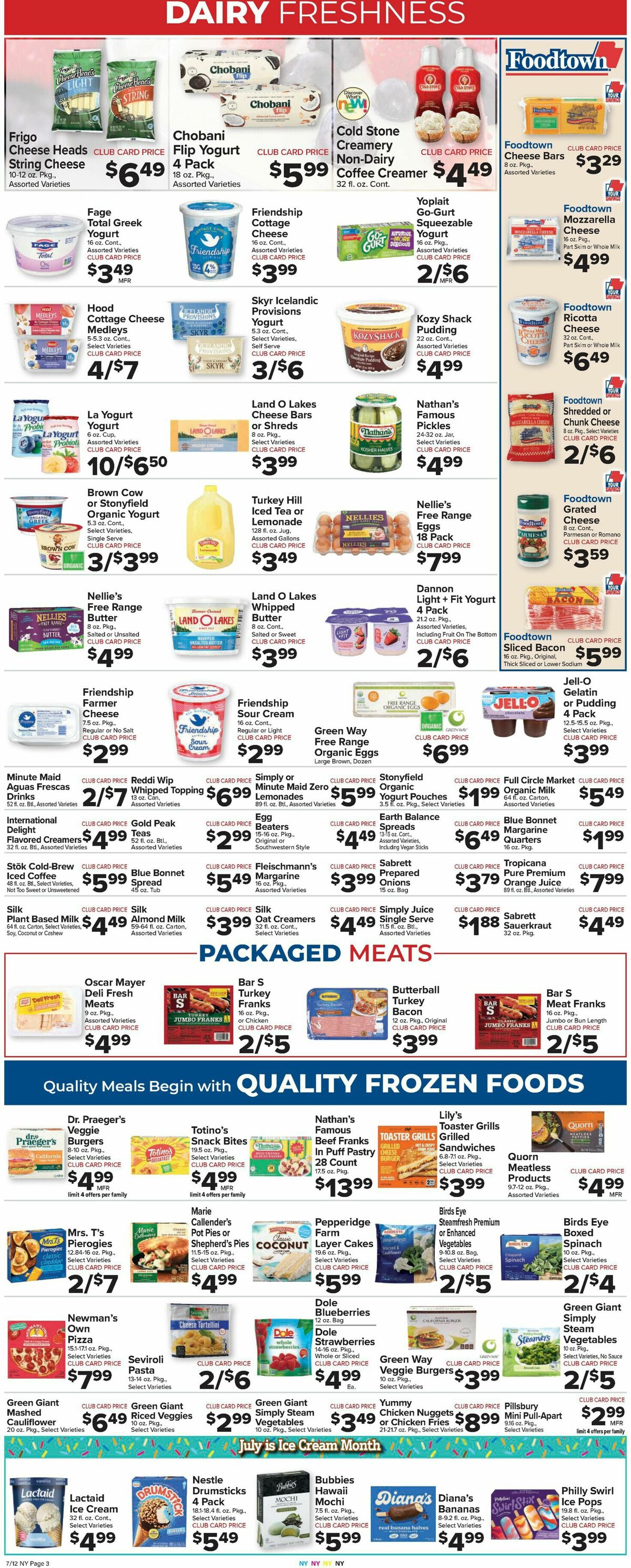 Food Town Weekly Ad from July 12