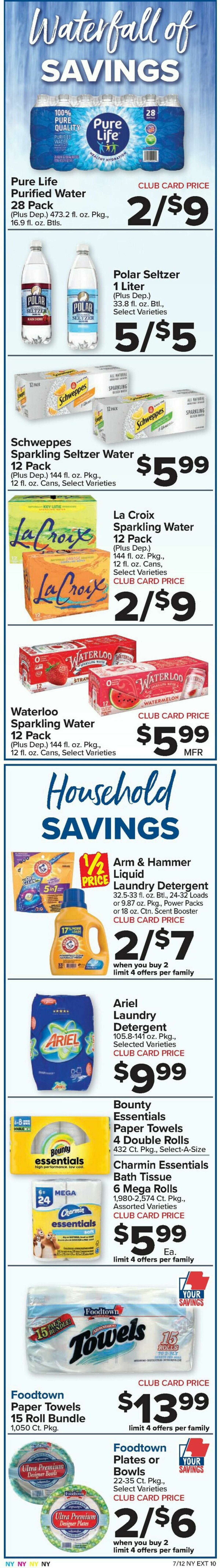 Food Town Weekly Ad from July 12