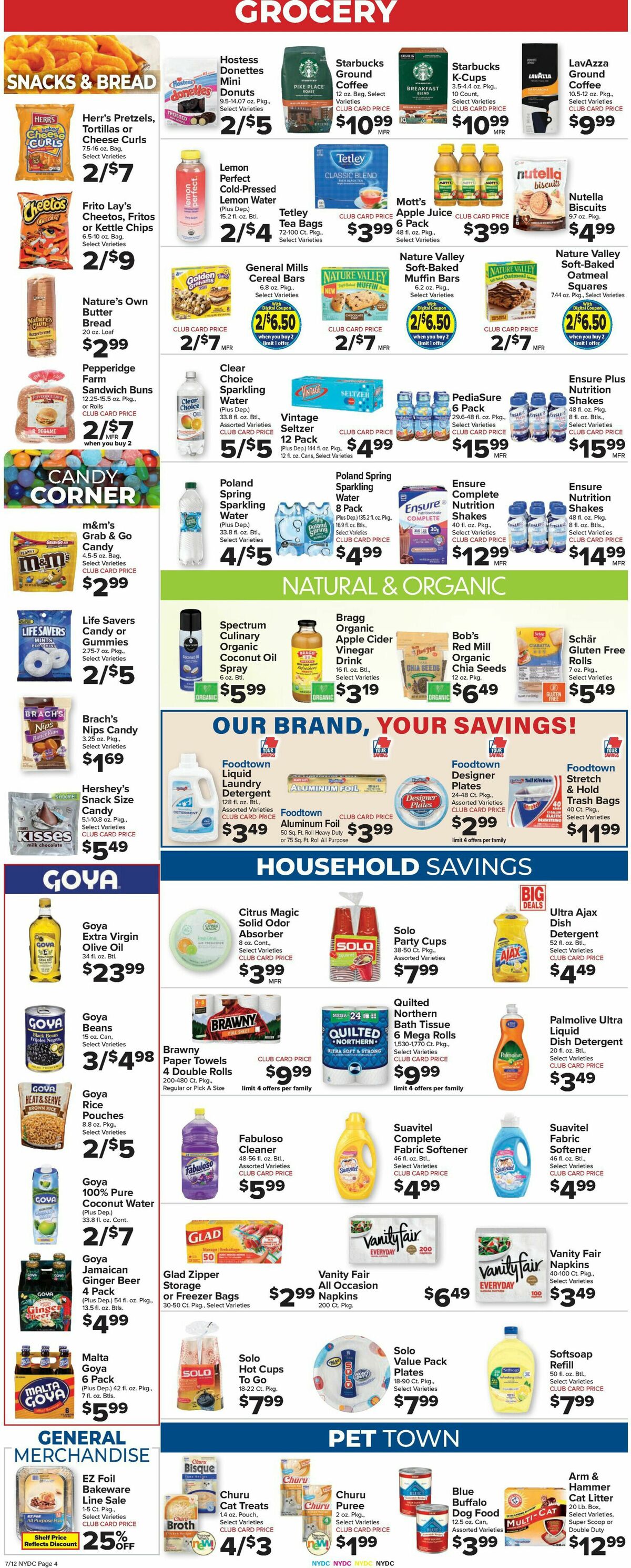 Food Town Weekly Ad from July 12