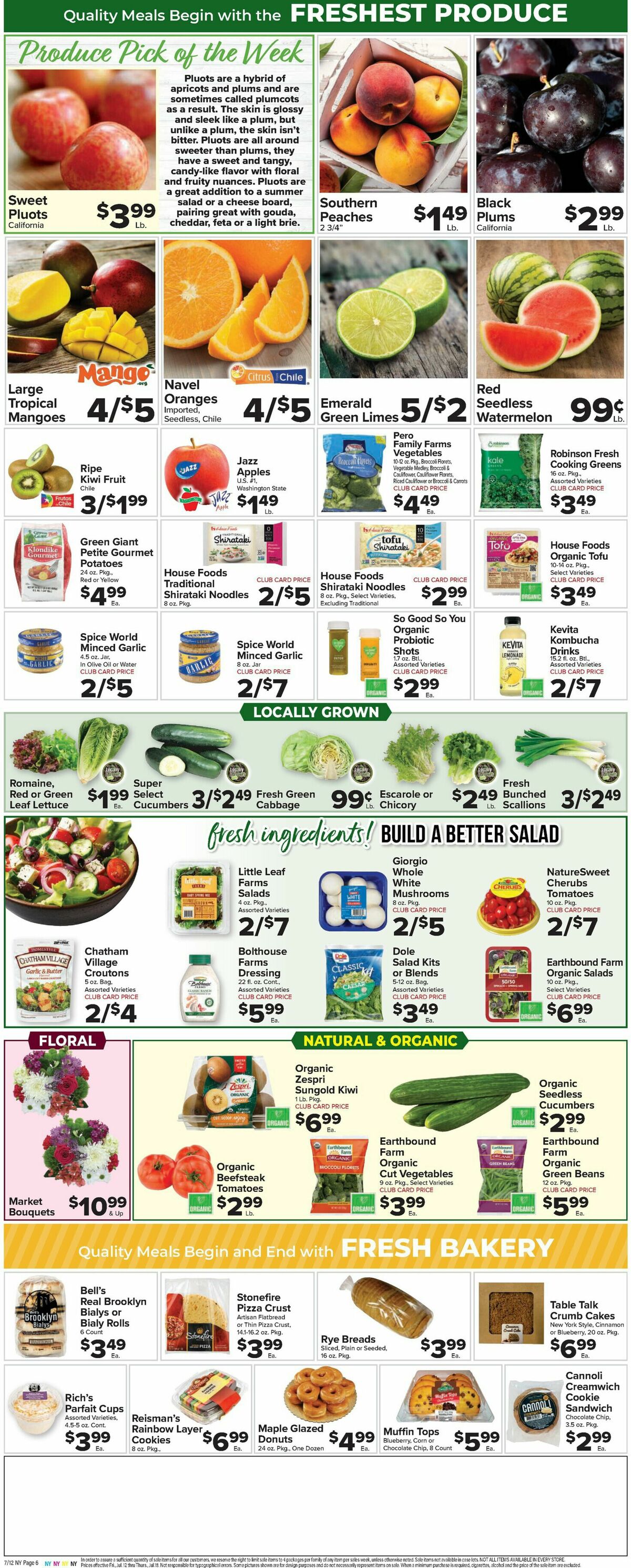 Food Town Weekly Ad from July 12