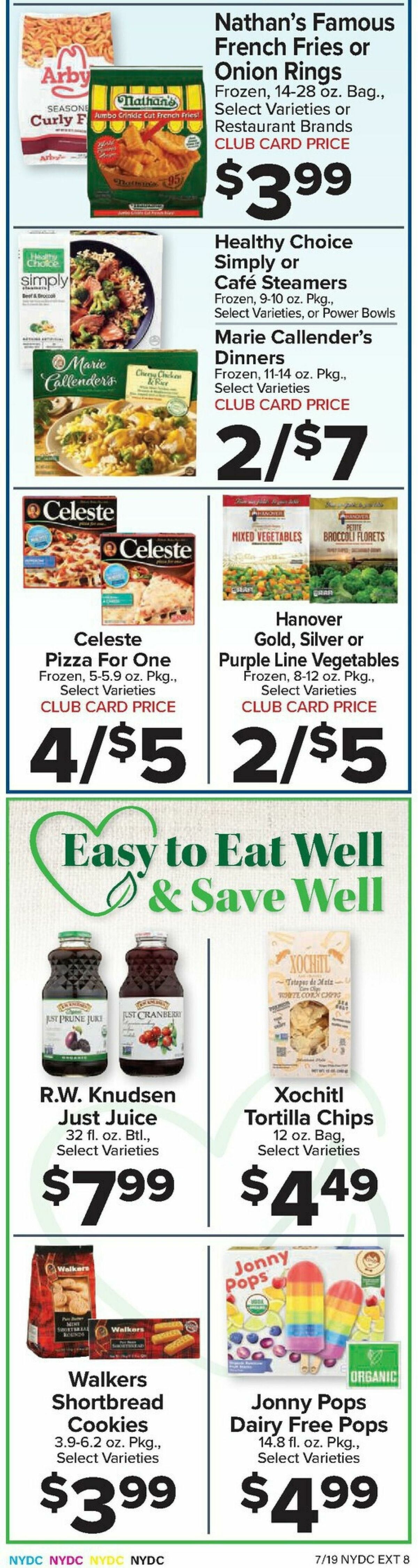 Food Town Weekly Ad from July 19